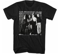 Breakfast Club Movie Judd Hirsch Bee ENN Men Shermer High School T Shirt Graphic Unisex tee Black S