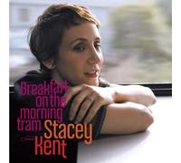 Breakfast on the morning tram