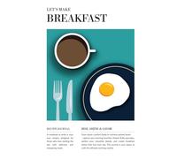Breakfast - Retro Edition: Vintage Breakfast Recipe Journal | Morning Cookbook to Write In | 100 Templates | Brunch, Bowls & Morning Favorites | Let’s Make Delicious Memories collection