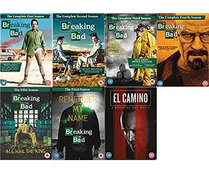 Breaking Bad 1-5+The final Season & El Camino - A Breaking Bad Movie DVD - Breaking Bad Complete Collection & El Camino Movie DVD
