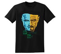Breaking Bad Heisenberg Los Pollos Hermanos Funny Movie Unisex 100% Cotton Short-Sleeve T-Shirts Black M