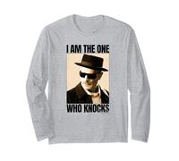 Breaking Bad I Am The One Who Knocks Sepia Portrait TV Show Manga Larga