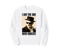 Breaking Bad I Am The One Who Knocks Sepia Portrait TV Show Sudadera