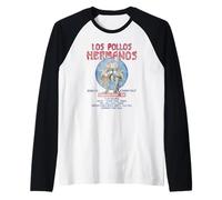 Breaking Bad Los Pollos Hermanos Albuquerque Retro Ad TV Camiseta Manga Raglan
