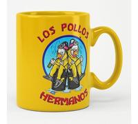 Breaking Bad Walter And Jesse Hermanos Sin clasificar Taza Amarillo cerámica