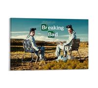 Breaking Bad Walter Jesse Movie Poster Kunst-Posters, Lienzo, Impresiones artísticas de pared, regalos, Foto, Imagen, Pinturas, Decoración de habitaciones, Decoración del Hogar 30 x 45 cm