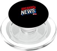 Breaking News Live Design PopSockets PopGrip para MagSafe