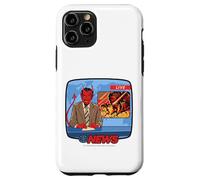 Breaking News Satan Occult Retro Vintage Funny Adult Humor Carcasa para iPhone 11 Pro