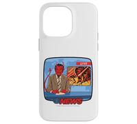 Breaking News Satan Occult Retro Vintage Funny Adult Humor Carcasa para iPhone 14 Pro Max