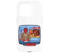 Breaking News Satan Occult Retro Vintage Funny Adult Humor Carcasa para iPhone 15 Pro