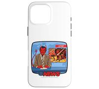 Breaking News Satan Occult Retro Vintage Funny Adult Humor Carcasa para iPhone 16 Pro Max
