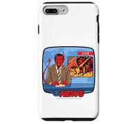 Breaking News Satan Occult Retro Vintage Funny Adult Humor Carcasa para iPhone 7 Plus/8 Plus