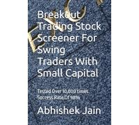 Breakout Trading Stock Screener For Swing Traders With Small Capital: Tested Over 10,000 times. Success Rate Of 98%