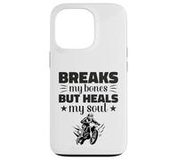 Breaks My Bones - Motocicleta Divertida para Hombre Carcasa para iPhone 13 Pro