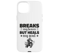 Breaks My Bones - Motocicleta Divertida para Hombre Carcasa para iPhone 15 Plus