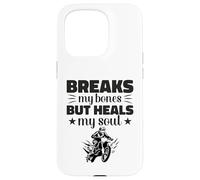 Breaks My Bones - Motocicleta Divertida para Hombre Carcasa para iPhone 15 Pro