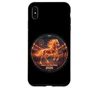 Breakthrough Fire Horse Dynamic 2026 Diseño de Año Nuevo Lunar Carcasa para iPhone XS MAX