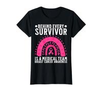 Breast Cancer Awareness Support Gifts Medical Doctors Nurses Camiseta gráfica económica, Mujer, Negro, XL