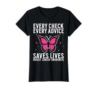 Breast Cancer Awareness Support Gifts Medical Doctors Nurses Camiseta gráfica económica, Mujer, Negro, XS
