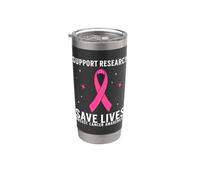 Breast Cancer Awareness Support Gifts Medical Doctors Nurses Vaso térmico de acero inoxidable de doble pared