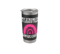 Breast Cancer Shirts for Women Breast Cancer Awareness Gifts Vaso térmico de acero inoxidable de doble pared