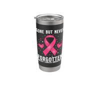 Breast Cancer Support Gifts Breast Cancer Awareness Vaso térmico de acero inoxidable de doble pared