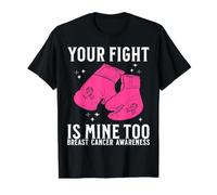Breast Cancer Support Gifts Breast Cancer Awareness Women Camiseta gráfica económica, Hombre, Negro, XL