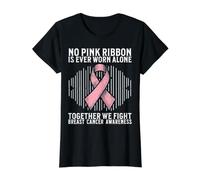 Breast Cancer Support Gifts Breast Cancer Awareness Women Camiseta gráfica económica, Mujer, Negro, M