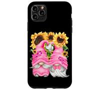 Breast Cancer Survivor GNOME For Grandparents Cute Sunflower Carcasa para iPhone 11 Pro MAX