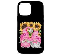 Breast Cancer Survivor GNOME For Grandparents Cute Sunflower Carcasa para iPhone 13 Pro MAX