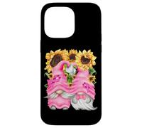 Breast Cancer Survivor GNOME For Grandparents Cute Sunflower Carcasa para iPhone 14 Pro MAX