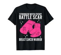 Breast Cancer Warrior Gifts Breast Cancer Awareness Women Camiseta gráfica económica, Hombre, Negro, S