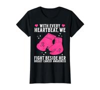 Breast Cancer Women Support Gifts Breast Cancer Awareness Camiseta gráfica económica, Mujer, Negro, M