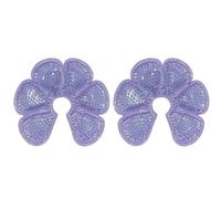 Breast Ice Packs - 2-Piece Reusable Instant Cooling, Soothing Mom Gel Breast Cooling Pads, Flexible Cold Compress Relief Disk | Mom Postpartum Woman Home Hospital Daily Travel Outdoor Summer
