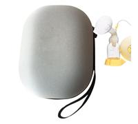 Breast Pump Bag - Hard Wearable Storage Case with Multiple Compartments, Organizes Pump and Accessories for Travel, Pumping Bag for Work Daycare Hospital Airplane, Lightweight Design 6 Inches