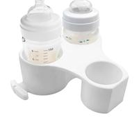 Breast Pump Holder - ABS Bottle Stand | Pumping Hose Organizer Station With Spill Prevention And Free Design For Mothers Padres Caregivers Home Kitchen Bedside Office Travel Daycare Ho