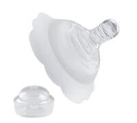 Breastfeeding Nipple Shield, Reutilizable Silicone Nipple Covers, Nursing Comfort Accessories, Soothing Breast Pads, Soft Protection for Home Birth and Nursery, Women, 9,5 x 9,5 x 6,5 pulgadas