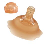Breastfeeding Nipple Shield, Silicone Nursing Protection Cover, Soft Reusable Soothing Guard, Flexible Feeding Aid, Comfortable Skin Barrier, Ideal for Home Birth Baby Mom Nursery Use