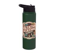 Breastfeeding & Pumping Humor, Nursing Top, Lactating Mom Stainless Steel Insulated Water Bottle