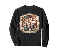 Breastfeeding & Pumping Humor, Nursing Top, Lactating Mom Sudadera