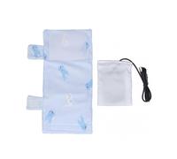 Breastmilk Bottle Warmer - Usb Portable, Whale Design, Constant Temperature Warming, Stable Bottom, Cotton Heating Bag