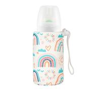 Breastmilk Insulation Sleeve - Bottle Warmer | PU Leather + Lambskin + Polyester Fiber, 40g/50g/60g Lightweight Feeding Supplies for Nursing, 120ml/200ml/240ml Sizes, Travel