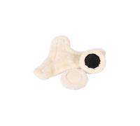 Breastplates Faux Sheepskin Padding Replacement for HKM Cambridge Breastplate