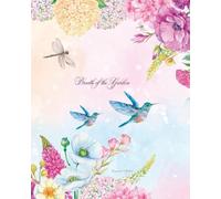 Breath of the Garden Watercolor Composition Notebook: Matte ~ Watermark on each page ~ Cream Numbered Pages