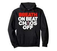 Breath ON Beat Chaos Off Sudadera con Capucha
