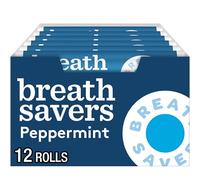 BREATH SAVERS Mints in Peppermint Flavor (0.75-Ounce Rolls, Pack of 24)