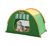 Breathable Cat Shelter - Folding Dog Bed | Comfortable Puppy Beds with Enclose Design, Cat Cave with Ventilation System, Pets Supplies Pet Shelter, Kitten Bed for Small Animals Use