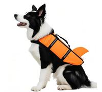 Breathable Dog Life Jacket, Pet Swim Vest, Adjustable Buoyancy Support, Adorable Securely Floating Swimsuit, Puppies Ideal Equipments for Water Sports, Boating and Swimming Gear