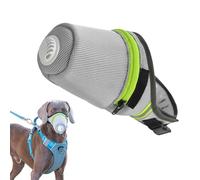 Breathable Dog Muzzle, filtro de aire ajustable Muzzle Dogs, 4,72 x 4,72 in Comfortable Mouth Cover, Breathing Nozzle Mask, ideal para Outdoor Running and Walking of Pets