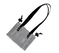 Breathable Pet Carrier, Lightweight Bird Tote, 12 Inch Bag with Harness, Mesh Fabric Housing, Ventilated Window with Clear Look, Outdoor Travel Outing for Small Conure Bird